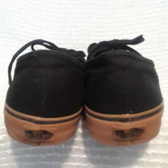 Men's Black Vans - Picture 6 of 7
